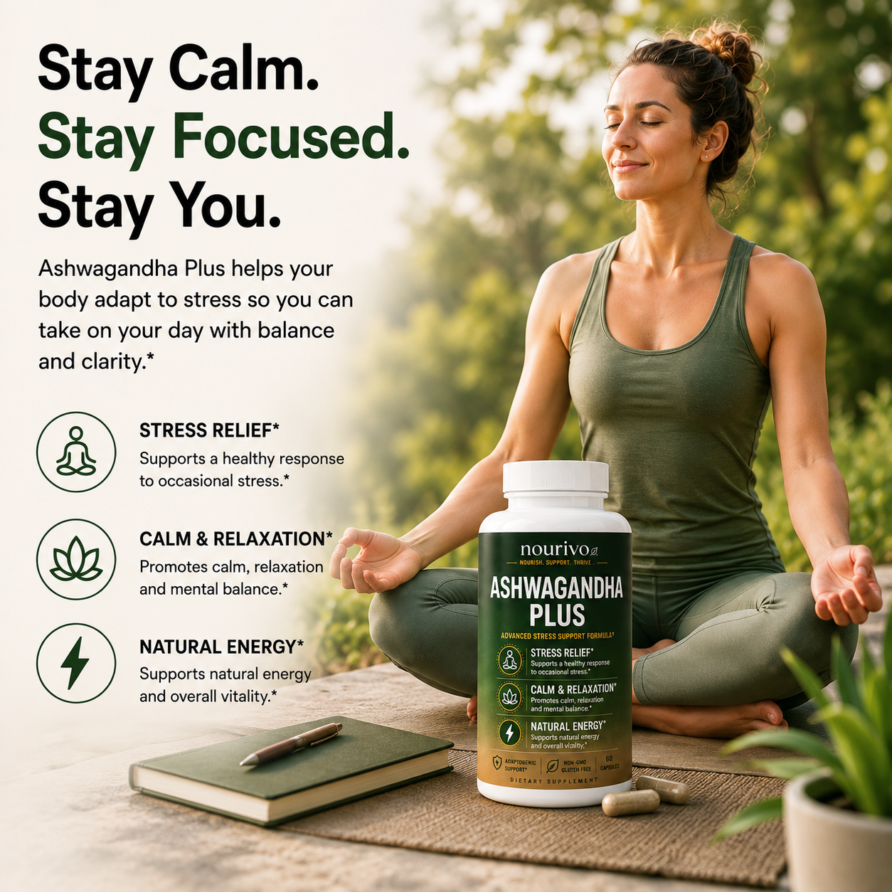 Ashwagandha Plus – Advanced Stress, Focus & Vitality Support