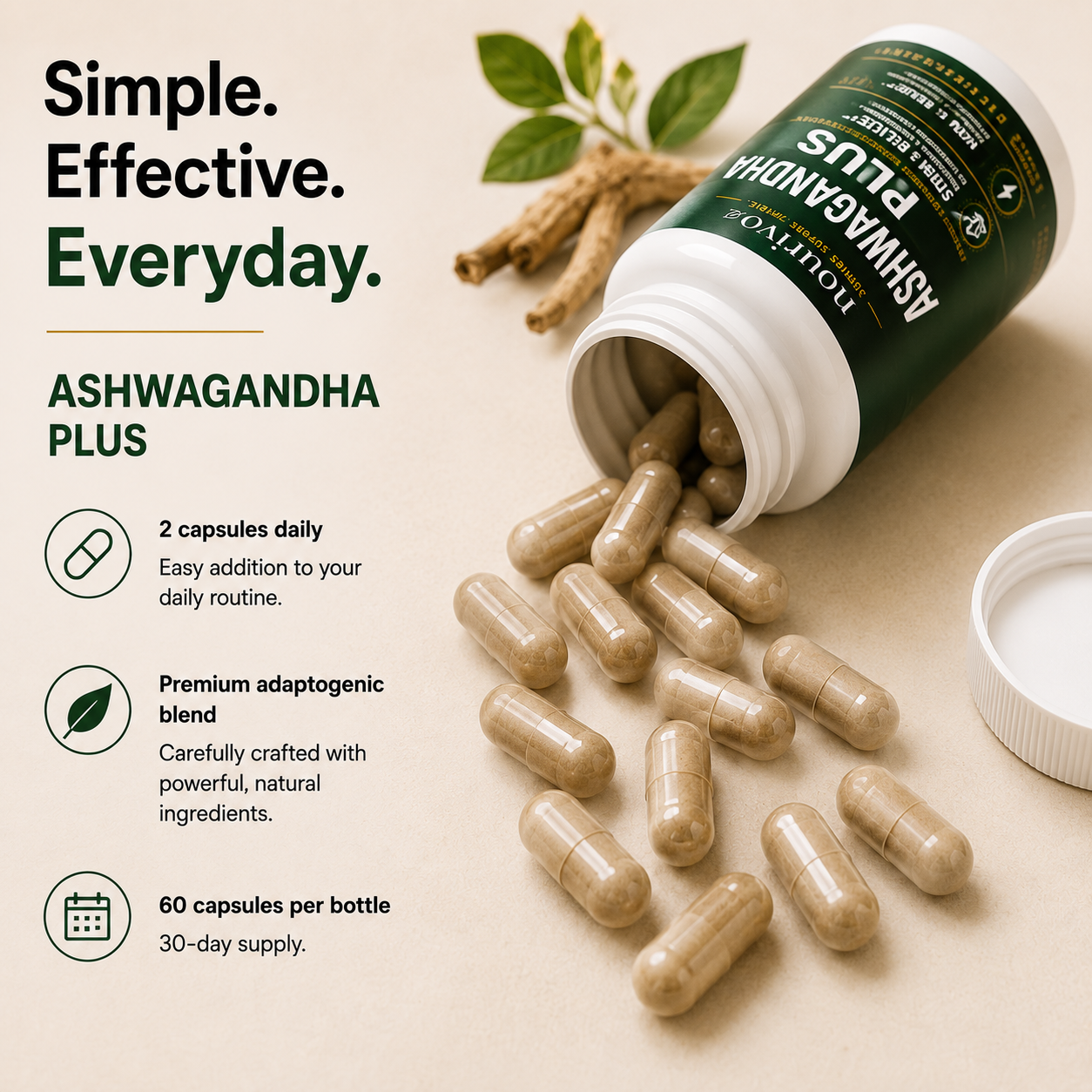 Ashwagandha Plus – Advanced Stress, Focus & Vitality Support