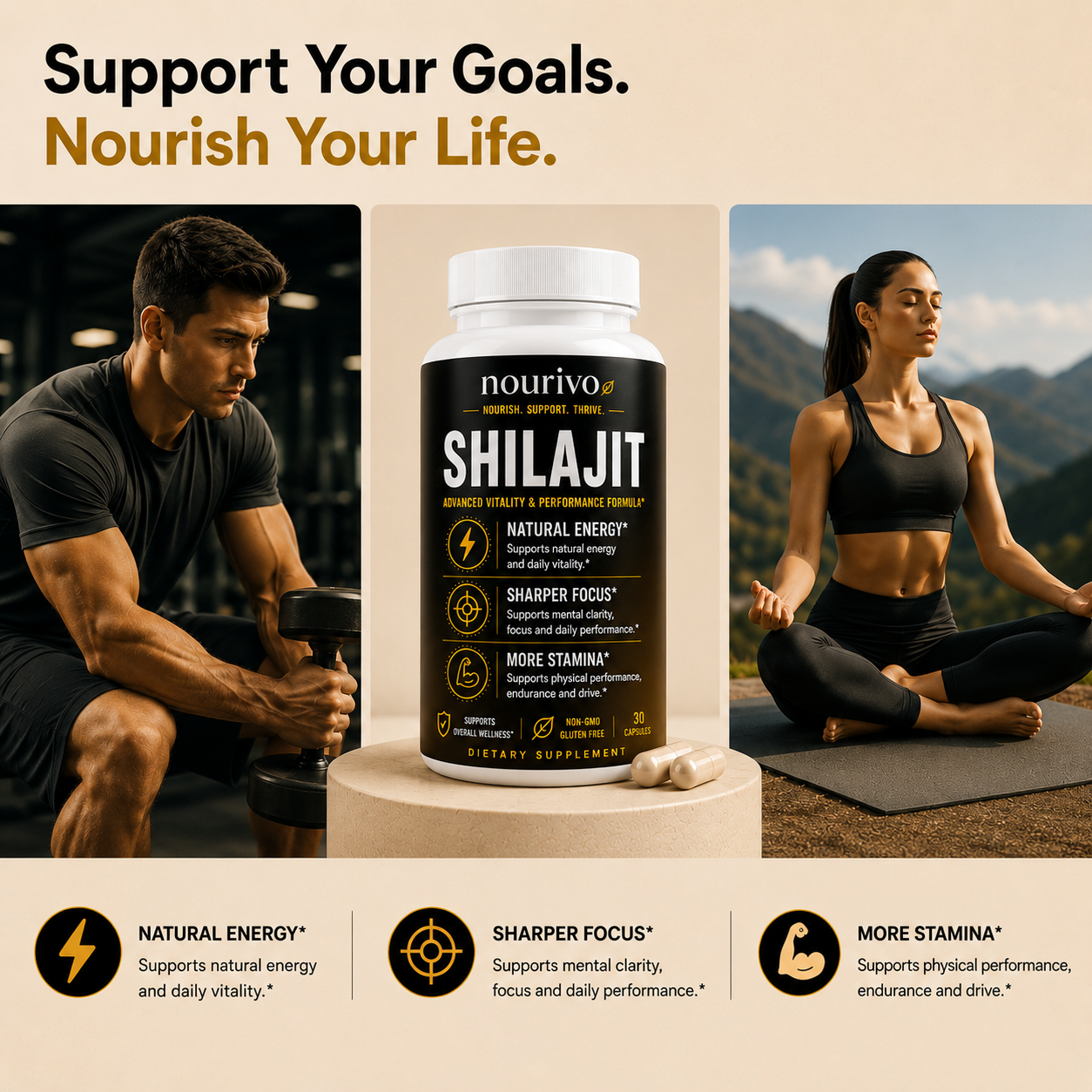Shilajit Adaptogen Complex