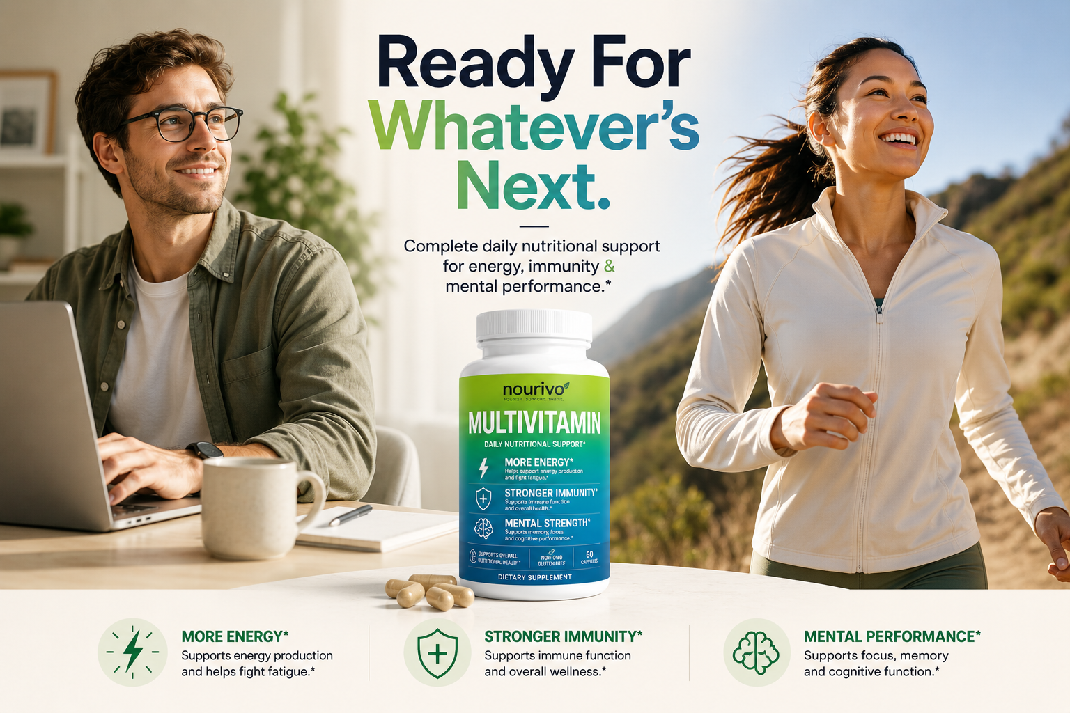 Daily Multivitamin & Immune Support Complex