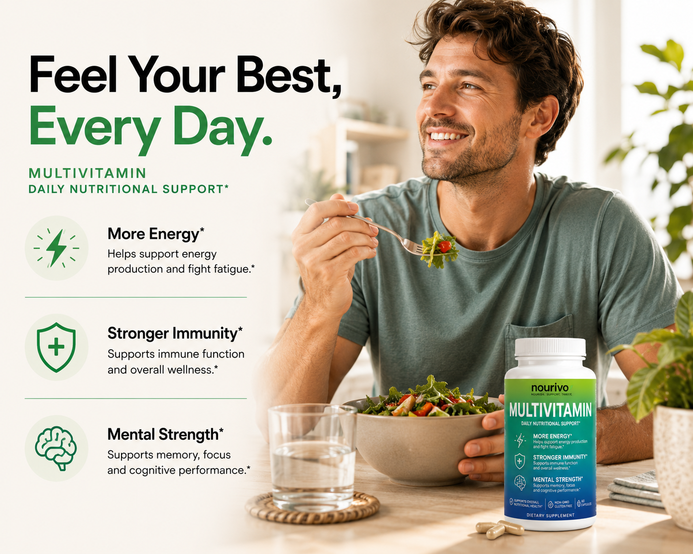 Daily Multivitamin & Immune Support Complex