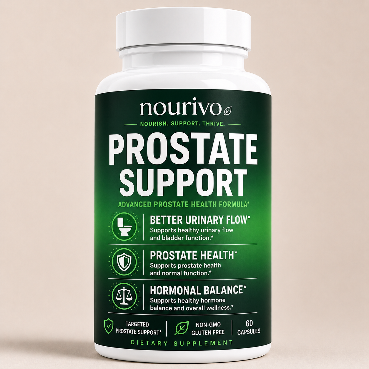 Prostate Support Advanced Prostate Health, Urinary Function & Men's Wellness Formula